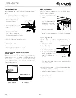 Preview for 15 page of U-Line UHDR124SS61A User Manual & Service Manual