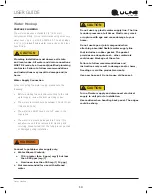 Preview for 10 page of U-Line UHNP115 User Manual & Service Manual