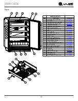 Предварительный просмотр 31 страницы U-Line UHRE124-WS01A User Manual & Service Manual