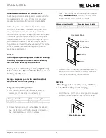 Preview for 5 page of U-Line UHRE515IG01A User Manual & Service Manual