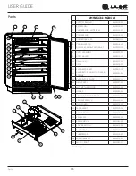 Предварительный просмотр 31 страницы U-Line UHWC124-SG01A User Manual & Service Manual