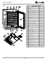 Preview for 30 page of U-Line UHWC524SG41AU User Manual & Service Manual