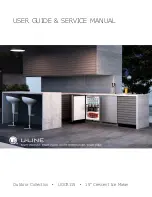 U-Line UOCR115 User Manual & Service Manual preview