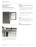 Preview for 20 page of U-Line UOFZ124-S01B User Manual & Service Manual