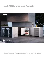 U-Line UONP115 User Manual & Service Manual preview