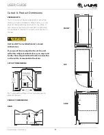 Preview for 8 page of U-Line UONP115 User Manual & Service Manual