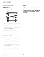 Preview for 19 page of U-Line UORE115-SS01A User Manual & Service Manual