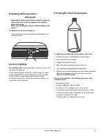 Preview for 7 page of U-Line Wine Captain 1075WC Use And Care Manual