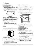 Preview for 12 page of U-Line Wine Captain 1075WC Use And Care Manual