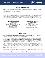 Preview for 20 page of U-Line Wine Captain 1075WC Use And Care Manual