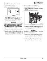 Preview for 19 page of U-Line Wine Captain 1115WC Use And Care Manual