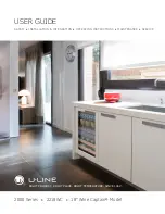 Preview for 1 page of U-Line Wine Captain 2218WC User Manual