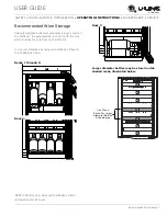 Preview for 28 page of U-Line Wine Captain 2218WC User Manual