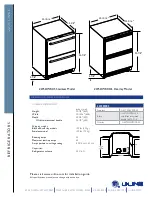 Preview for 2 page of U-Line WINE CAPTAIN 2275DWRCS Features