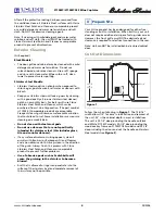 Предварительный просмотр 4 страницы U-Line Wine Captain Echelon Series Installation Manual