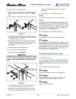 Предварительный просмотр 15 страницы U-Line Wine Captain Echelon Series Installation Manual