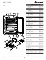 Preview for 30 page of U-Line Wine Captain UHWD524SG01A User Manual & Service Manual