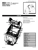 U-Line Zebra QLN320 Manual preview