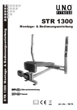 Предварительный просмотр 1 страницы U.N.O Fitness STR 1300 Manual