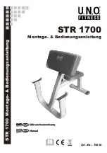 U.N.O Fitness STR 1700 Manual предпросмотр