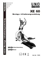 U.N.O Fitness XE 60 Manual preview