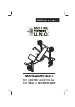 U.N.O MOTIVE FITNESS HANTELBANK Bronx Assembly & User Manual preview