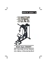 U.N.O MOTIVE FITNESS Multi-Gym SMART Assembly & User Manual предпросмотр