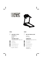 Preview for 40 page of U.N.O MOTIVE FITNESS Speed Master 1.8P Assembly & User Manual