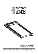 U.N.O Motive Fitness WP1000 Assembly & User Manual preview