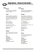 Preview for 3 page of U.N.O Motive Fitness WR500 Assembly & User Manual