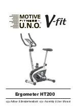 U.N.O V-fit MOTIVE FITNESS Assembly & User Manual preview