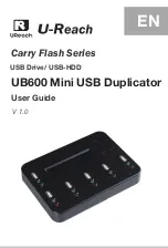 U-Reach Carry Flash UB600 User Manual preview