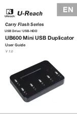 Preview for 1 page of U-Reach Carry Flash UB600 User Manual