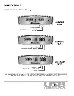 Предварительный просмотр 8 страницы U.S. Acoustics USB1000D Owner'S Manual