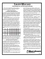 Предварительный просмотр 100 страницы U.S. Boiler Company Burnham Hydronics Revolution RV3 Installation, Operating And Service Instructions