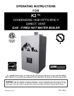 U.S. Boiler Company K2 Operating Instructions Manual preview