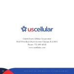 Preview for 24 page of U.S.Cellular 243760 Welcome Manual