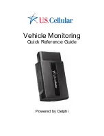 Preview for 1 page of U.S.Cellular Vehicle Monitoring Quick Reference Manual