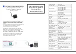 Предварительный просмотр 1 страницы U.S. Converters WF5000B Quick Start Manual