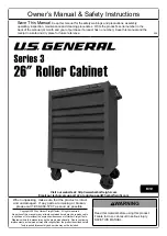 U.S. General 3 Series Owner'S Manual & Safety Instructions preview