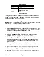 Preview for 2 page of U.S. General 47860 Assembly And Operating Instructions Manual