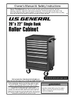 Preview for 1 page of U.S. General 56104 Owner'S Manual & Safety Instructions