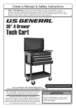 Preview for 1 page of U.S. General 56390 Owner'S Manual & Safety Instructions