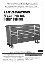 U.S. General 64003 Owner'S Manual & Safety Instructions preview