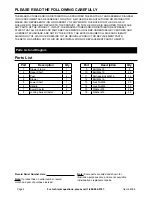 Preview for 6 page of U.S. General 64058 Owner'S Manual