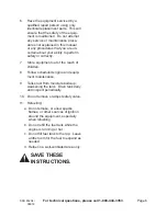 Preview for 6 page of U.S. General 65204 Set Up And Operating Instructions Manual