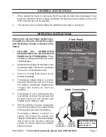 Preview for 7 page of U.S. General 94088 Assembly And Operating Instructions Manual