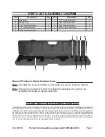 Preview for 7 page of U.S. General 96558 Operating Instructions Manual