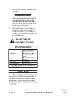 Preview for 4 page of U.S. General 98135 Set Up And Operating Instructions Manual