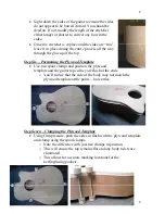 Предварительный просмотр 8 страницы U.S. Guitar Kits Cutaway Assembly Instructions Manual